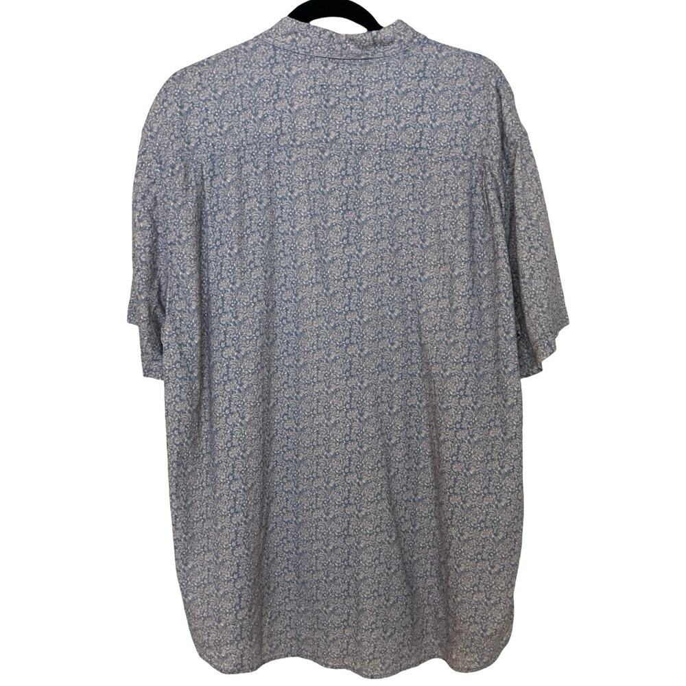 Rails Men’s Carson Floral Print Linen Blend Butto… - image 3